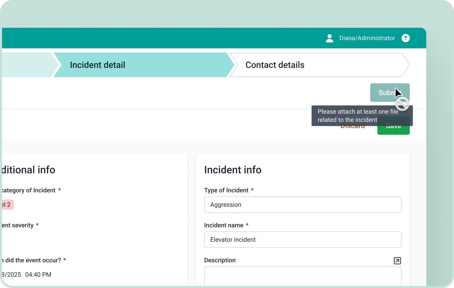 250918 - Process - conditional action buttons
