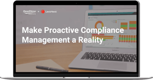 make proactive compliance a reality