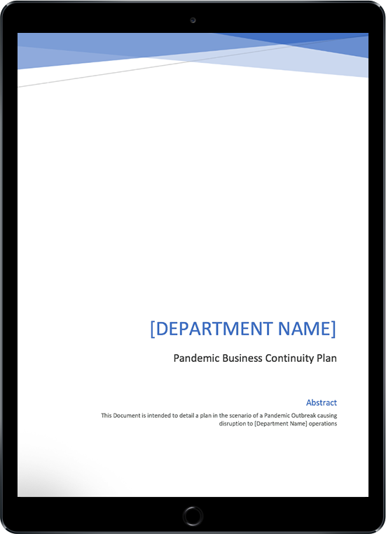 Pandemic Business Continuity Plan